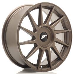 Felga aluminiowa 17" Japan Racing JR22 17x7 ET20-40 BLANK Matt Bronze