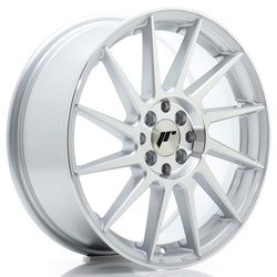 Felga aluminiowa 17" Japan Racing JR22 17x7 ET25 4x100/108 Silver Machined Face