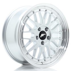 Felga aluminiowa 17" Japan Racing JR23 17x8 ET20 5x120 Hyper Silver w/Machined Lip