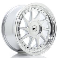 Felga aluminiowa 17" Japan Racing JR26 17x8 ET20-35 BLANK Silver Machined Face