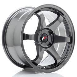 Felga aluminiowa 17" Japan Racing JR3 17x9 ET20-35 4H BLANK Gun Metal