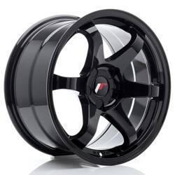 Felga aluminiowa 17" Japan Racing JR3 17x9 ET20-35 5H BLANK Gloss Black