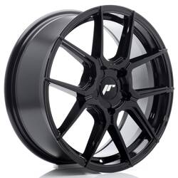 Felga aluminiowa 17" Japan Racing JR30 17x7 ET20-40 5H BLANK Gloss Black