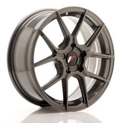 Felga aluminiowa 17" Japan Racing JR30 17x7 ET20-40 5H BLANK Hyper Gray