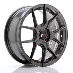 Felga aluminiowa 17" Japan Racing JR30 17x7 ET40 4x100 Hyper Gray