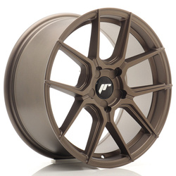 Felga aluminiowa 17" Japan Racing JR30 17x8 ET20-40 5H BLANK Matt Bronze