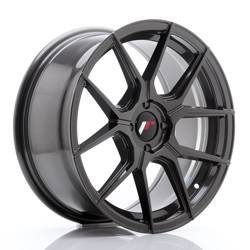 Felga aluminiowa 17" Japan Racing JR30 17x8 ET40 4x100 Hyper Gray