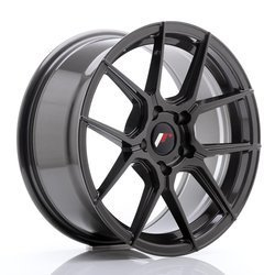 Felga aluminiowa 17" Japan Racing JR30 17x8 ET40 5x100 Hyper Gray