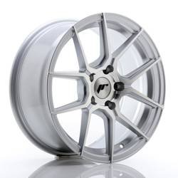 Felga aluminiowa 17" Japan Racing JR30 17x8 ET40 5x112 Silver Machined Face