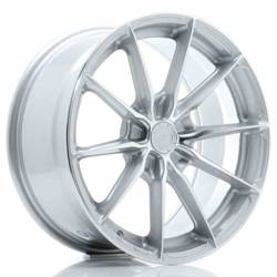 Felga aluminiowa 17" Japan Racing JR37 17x8 ET20-40 5H BLANK Silver MachinedFace