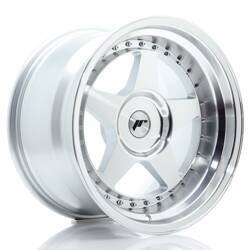 Felga aluminiowa 17" Japan Racing JR6 17x10 ET0-20 BLANK Silver Machined Face