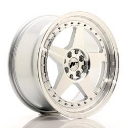 Felga aluminiowa 17" Japan Racing JR6 17x8 ET35 4x100/114 Silver Machined Face