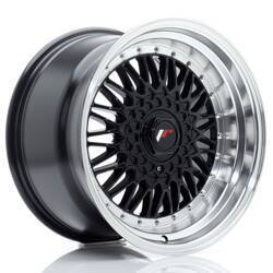 Felga aluminiowa 17" Japan Racing JR9 17x10 ET20 BLANK Gloss Black w/Machined Lip