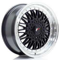 Felga aluminiowa 17" Japan Racing JR9 17x7,5 ET20 4x100/108 Gloss Black w/Machined Lip