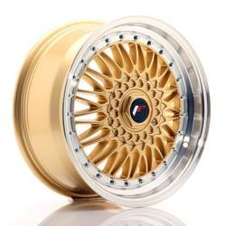 Felga aluminiowa 17" Japan Racing JR9 17x7,5 ET20 4x100/108 Gold w/Machined Lip