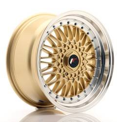 Felga aluminiowa 17" Japan Racing JR9 17x8,5 ET20 5x112/120 Gold w/Machined Lip