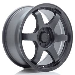 Felga aluminiowa 17" Japan Racing SL03 17x8 ET20-42 5H BLANK Matt Gun Metal