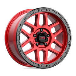 Felga aluminiowa 17" KMC KM544 MESA 17x8,5 ET0 5x127 Candy Red