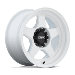 Felga aluminiowa 17" KMC KM728 LOBO 17x8,5 ET-10 6x120 Gloss White