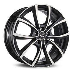 Felga aluminiowa 17" MSW 27 17x7,5 ET47 5x120 Matt Dark Titanium Full Polished