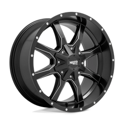 Felga aluminiowa 17" Moto Metal MO970 17x8 ET40 BLANK Semi Gloss Black Milled