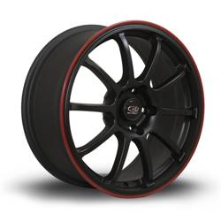 Felga aluminiowa 17" Rota Force 17x8 ET35 5x100 Fblackrlip