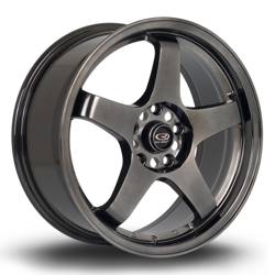 Felga aluminiowa 17" Rota GTR 17x7,5 ET45 5x114,3 Hblack