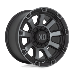 Felga aluminiowa 17" XD Gauntlet 17x9 ET0 6x135/139,7 Satin Black With Gray Tint