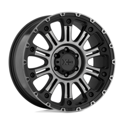 Felga aluminiowa 17" XD Hoss II 17x9 ET18 6x139,7 Satin Black Machined Gray Tint