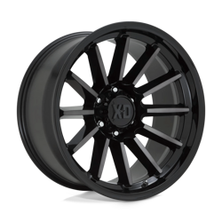 Felga aluminiowa 17" XD Luxe 17x9 ET18 6x135 Gloss Black Machined With Gray Tint