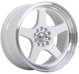 Felga aluminiowa 18" 59 North Wheels D-004 18x9,5 ET20 5x100/108 White/polished