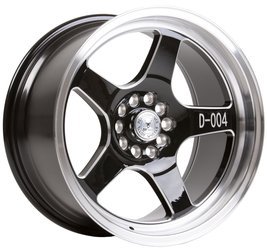 Felga aluminiowa 18" 59 North Wheels D-004 18x9,5 ET20 5x114,3/120 Gloss black/polished