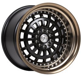 Felga aluminiowa 18" 59 North Wheels D-007 18x11 ET15 5x114,3/120 Matteblack/mattebronze lip