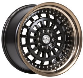 Felga aluminiowa 18" 59 North Wheels D-007 18x9,5 ET20 5x114,3/120 Matteblack/mattebronze lip