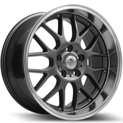 Felga aluminiowa 18" Forzza Reiven 18x8 ET35 5x112 Gun/Lip Machined