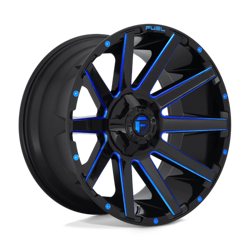 Felga aluminiowa 18" Fuel Contra 18x9 ET1 6x135/139,7 Gloss Black Blue Tinted Clear