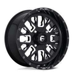 Felga aluminiowa 18" Fuel D611 STROKE 18x7 ET13 4x137 Gloss Black Milled