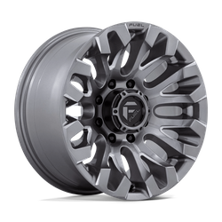 Felga aluminiowa 18" Fuel D830 QUAKE 18x9 ET1 8x165,1 Platinum