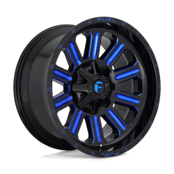 Felga aluminiowa 18" Fuel Hardline 18x9 ET-12 6x135/139,7 Gloss Black Blue Tinted Clear