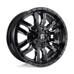 Felga aluminiowa 18" Fuel Sledge 18x9 ET1 5x114,3/127 Gloss Black Milled