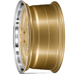 Felga aluminiowa 18" Ispiri Wheels CSR1D 18x8,5 ET35 5x100 Vintage Gold Polished Lip - Lewa