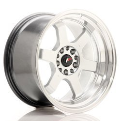 Felga aluminiowa 18" Japan Racing JR12 18x10 ET0 5x114,3/120 Hyper Silver w/MachinedLip