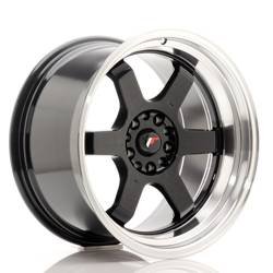 Felga aluminiowa 18" Japan Racing JR12 18x10 ET20 5x114/120 Gloss Black w/MachinedLip