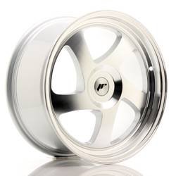 Felga aluminiowa 18" Japan Racing JR15 18x8,5 ET20-40 BLANK Silver Machined Face