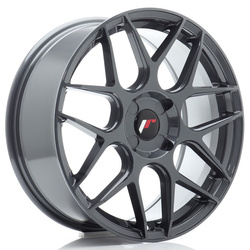 Felga aluminiowa 18" Japan Racing JR18 18x7,5 ET20-40 4H BLANK Hyper Gray