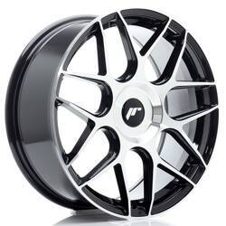 Felga aluminiowa 18" Japan Racing JR18 18x7,5 ET20-40 BLANK Black Machined Face