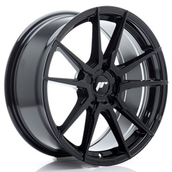 Felga aluminiowa 18" Japan Racing JR21 18x8,5 ET20-45 5H BLANK Glossy Black