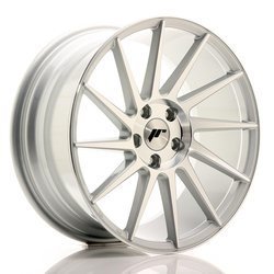 Felga aluminiowa 18" Japan Racing JR22 18x8,5 ET40 5x112 Silver Machined Face