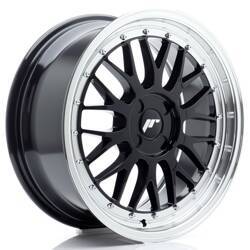 Felga aluminiowa 18" Japan Racing JR23 18x8 ET20-42 4H BLANK Glossy Black w/Machined Lip