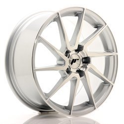 Felga aluminiowa 18" Japan Racing JR36 18x8 ET35 5x120 Silver Brushed Face